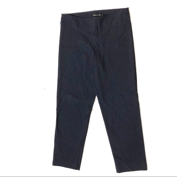 Estelle & Finny Navy Blue Ankle Pants Sz 6 - Picture 3 of 8
